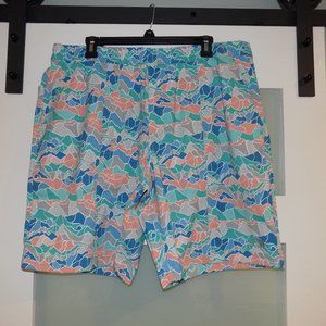 The North Face Class V Pull On Hybrid Shorts Swim Trunks Camo Size XL Men's NEW